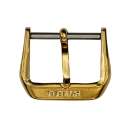 RADO 16mm gold plated buckle