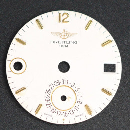 Breitling duograph dial