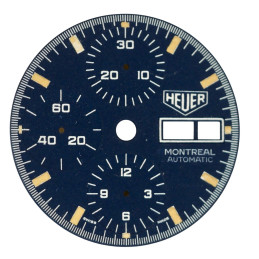 Heuer Montreal automatic dial