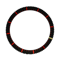 Lunette pour montre de plongée